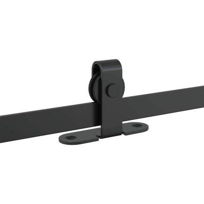 Комплект плъзгащи се врати за шкафове 213 см въглеродна стомана