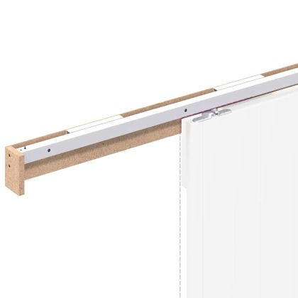 Комплект за обков за плъзгащи се врати Алуминиева сплав Sliver