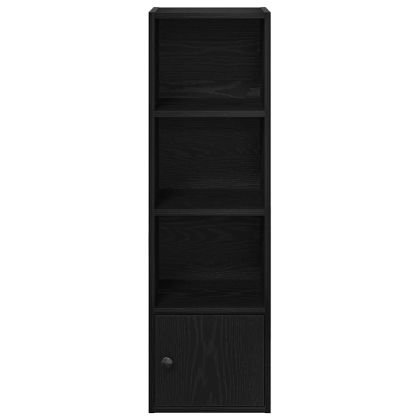 Библиотека, Черен дъб, 31x24x102 см, инженерно дърво