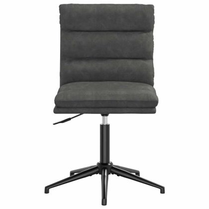 Трапезни столове, 2 бр, черни, изкуствена кожа