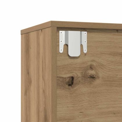 Книжни шкафове 3 бр Artisan Oak Engineered Wood