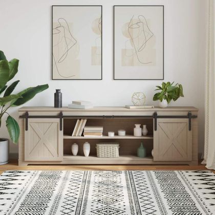 Комплект плъзгащи се врати за шкафове 200 см въглеродна стомана