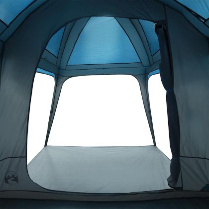 Палатка за къмпинг с куполна веранда за 5 души Blue Waterproof