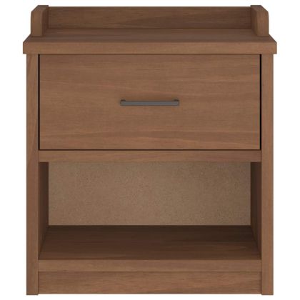 vidaXLL Пейка за антре SANDNES 45x40x50 cm масивна дървесина бор