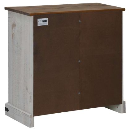 Шкаф HALDEN с плъзгаща се врата бял 80x40x80 cm