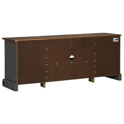 ТВ шкаф HALDEN 2 плъзгащи се врати сив 150x40x60 cm