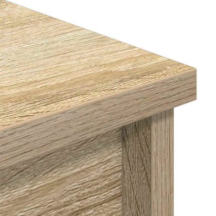 Висока дъска Сонома дъб 37,5x35x180 cm Инженерна дървесина