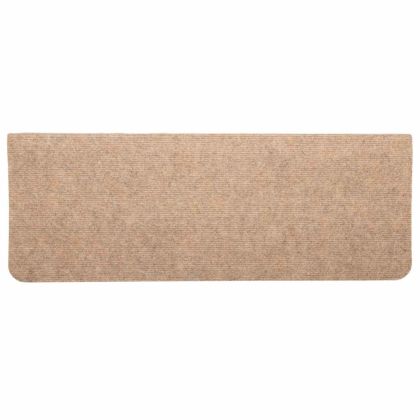 Самозалепващи стелки за стълби, 15 бр, 65x24,5x3,5 см, сиви