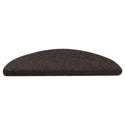 Самозалепващи стелки за стълби, 30 бр, антрацит, 56x17x3 см