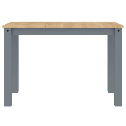 Трапезен комплект от 4 части Panama, сив бор масив