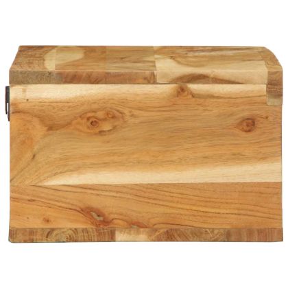 Стенен шкаф за телевизор 60x30x19 cm Масивна дървесина Акация