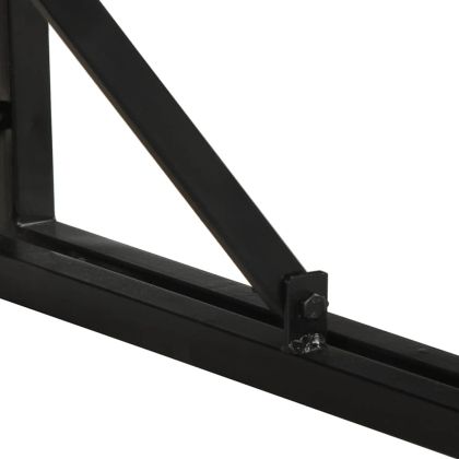 Масичка за кафе 50x50x35 cm Масивна груба дървесина Манго