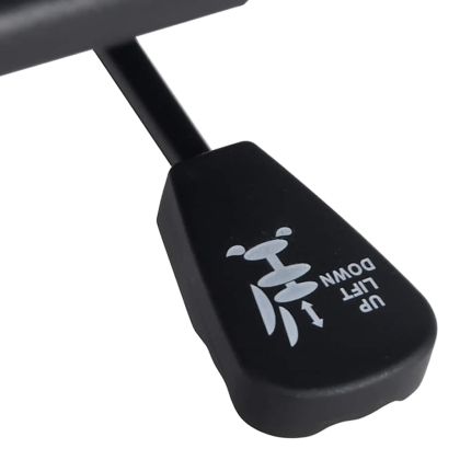 Въртящ се офис стол, кремав, текстил