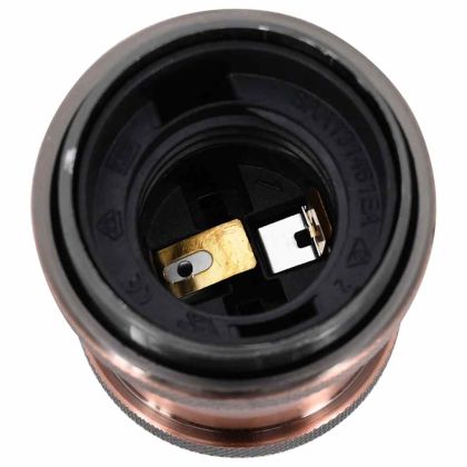 Лампи 2 бр Червен бронз E27