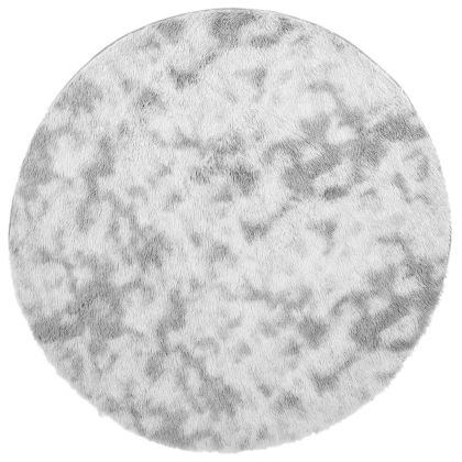 Шаги килим с дълъг косъм, NAVARRA, светлосив, 160x160 см