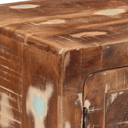 Нощно шкафче 40x32x46 cm Масивна дървесина Възстановена