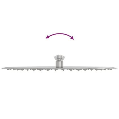 Дъждовна душ глава от неръждаема стомана 304 40 cm кръг