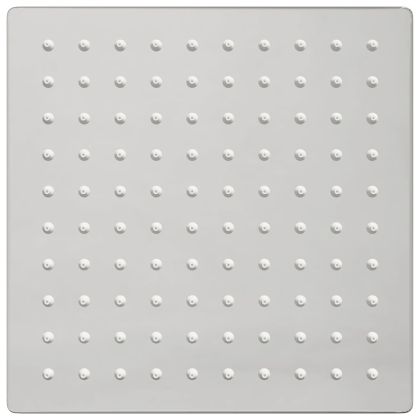 Дъждовна душ глава от неръждаема стомана 304 20x20 cm Square