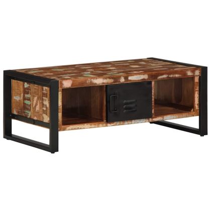 Масичка за кафе Multicolour Масивна дървесина Reclaimed