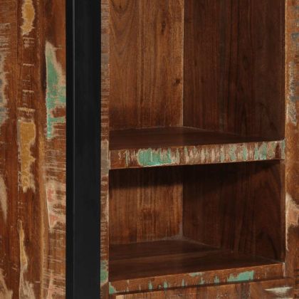 Шкаф за баня 40x30x90 cm Масивна дървесина Възстановена