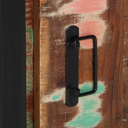 Шкаф за баня 40x30x90 cm Масивна дървесина Възстановена