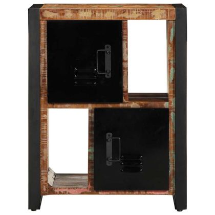 Бюфет Multicolour 55x35x70 cm Масивна дървесина Възстановена