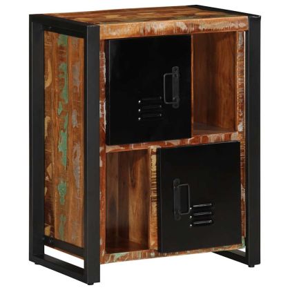 Бюфет Multicolour 55x35x70 cm Масивна дървесина Възстановена