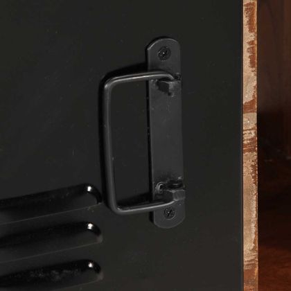 Бюфет Multicolour 55x35x70 cm Масивна дървесина Възстановена