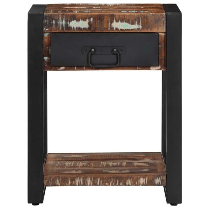 Странична маса Multicolour Масивна дървесина Reclaimed