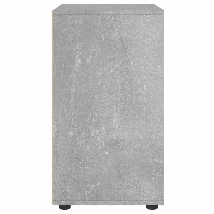 Бюфет "VISNES" Бетон сив 60x40x73 cm Инженерна дървесина