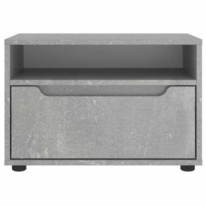 ТВ шкаф "VISNES" Бетон сив 60x40x38 cm Инженерна дървесина