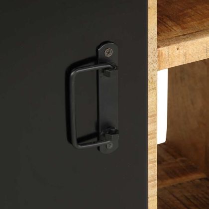 Шкаф 55x35x70 cm Масивна груба дървесина Манго