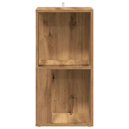 Ъглов шкаф, дъб артизан, 33x33x67 см, Инженерна дървесина