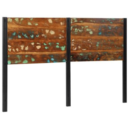 табла за глава 160 cm от масивна дървесина и желязо