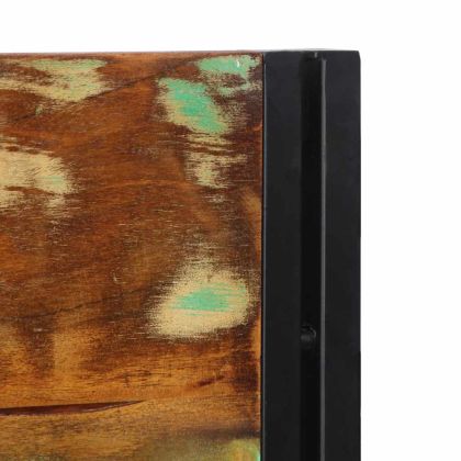 табла за глава 160 cm от масивна дървесина и желязо