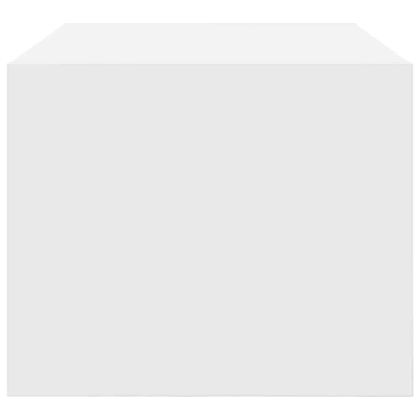 ТВ шкаф бял 60x31x25,5 cm Изработена дървесина