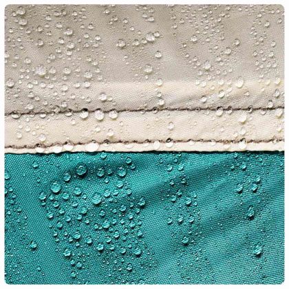 Шатра за басейн с подвижна муха & Мрежести стени Морско зелено