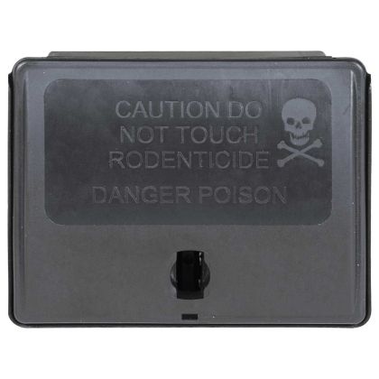 капани за мишки 10 бр. черни 13x10x4 cm