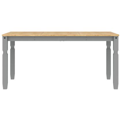 Трапезен комплект от 5 части Panama, сив бор масив