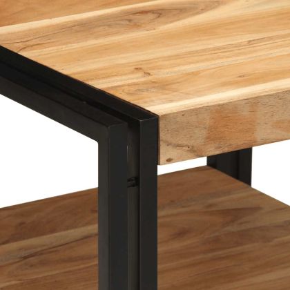 Маса за кафе, 50x50x38 см, акация масив