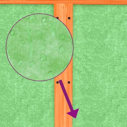 Клетка за зайци кафява 144x123x67,5 см борово дърво масив