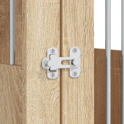 Клетка за куче мебел, сонома дъб, 45x62x59 см, инженерно дърво