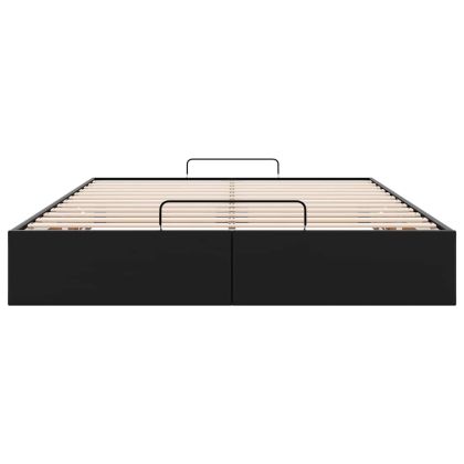 Османска рамка за легло без матрак, 140x190 см, изкуствена кожа