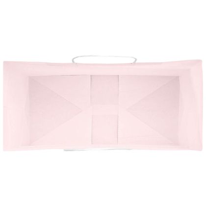 Хартиени торбички 50 бр с дръжки розови 32x22x28 см