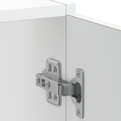 Шкаф за мивка, Kalmar, бял гланц, 60x46x81,5см, инженерно дърво