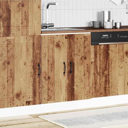 Шкаф за мивка, Kalmar, старо дърво 60x46x81,5см инженерно дърво