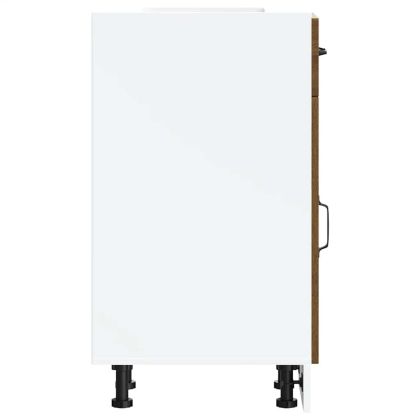 Кухненски шкаф, "Kalmar", кафяв дъб, инженерно дърво