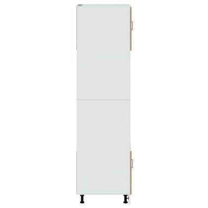 Шкафове за фурна, 2 бр. "Kalmar", дъб сонома, инженерно дърво