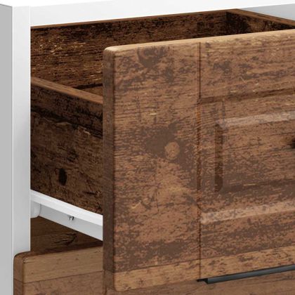 Кухненски шкаф Porto, старо дърво, инженерно дърво