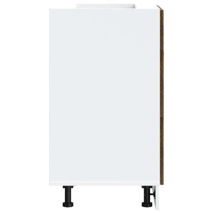 Кухненски шкаф "Lyon" опушен дъб, инженерна дървесина